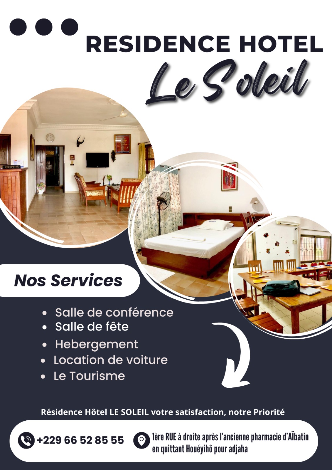 Hôtel à louer