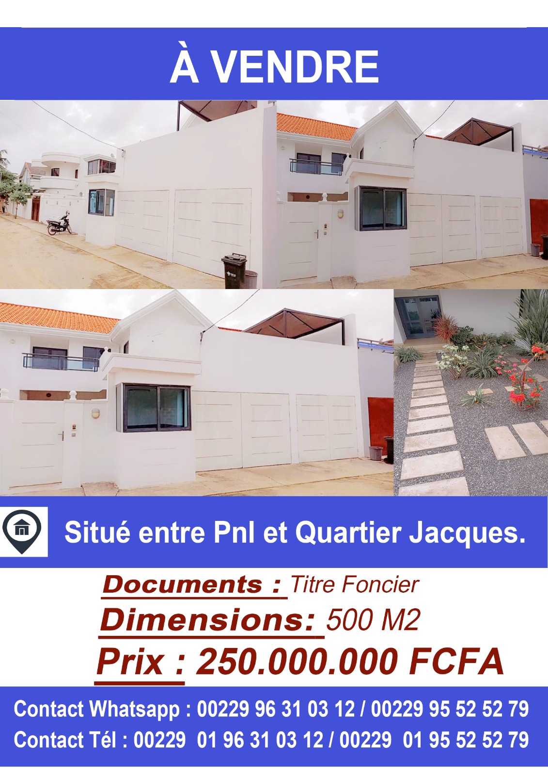 Maison à vendre