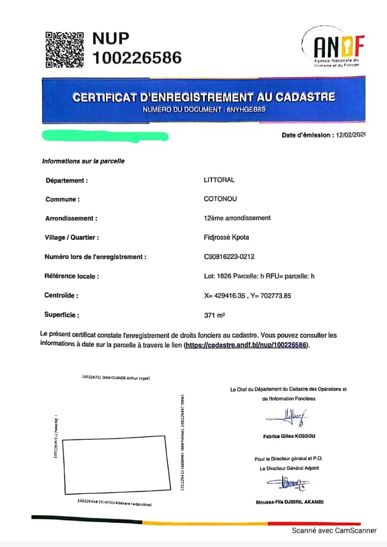 Parcelle à vendre