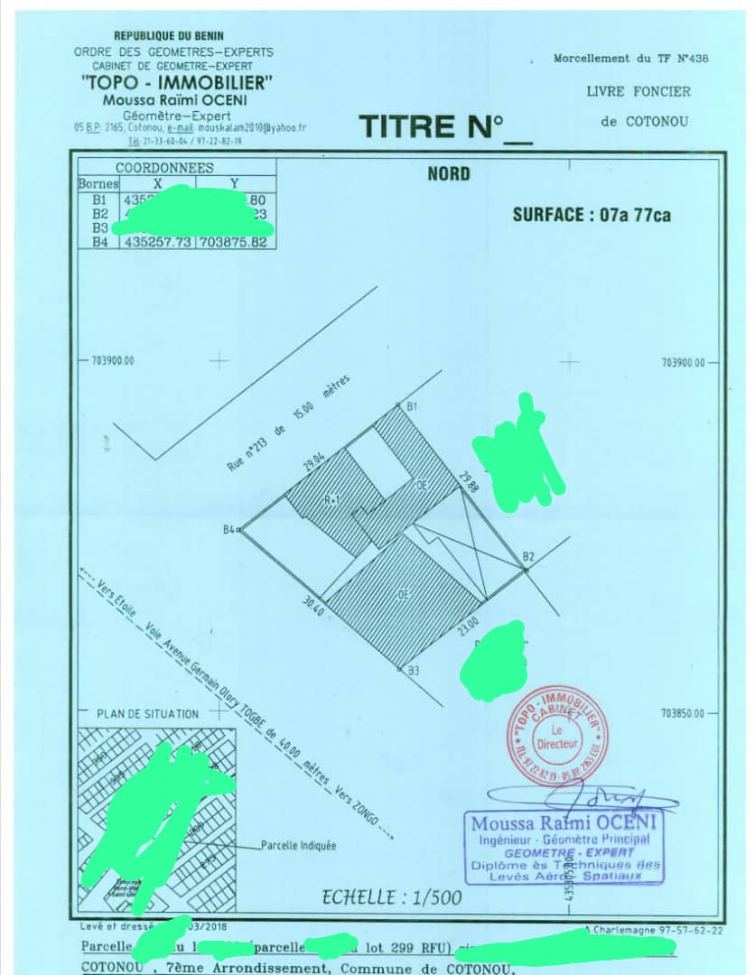 Parcelle à vendre