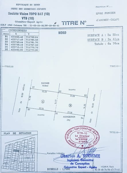 Parcelle à vendre