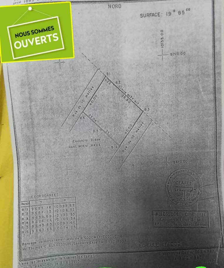 Parcelle à vendre