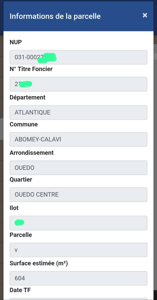 Parcelle à vendre