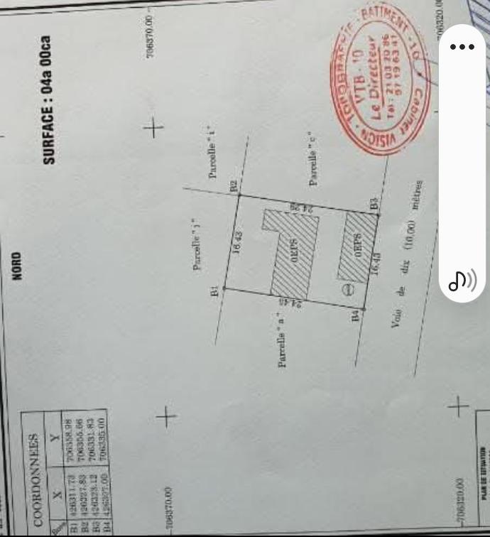 Parcelle à vendre
