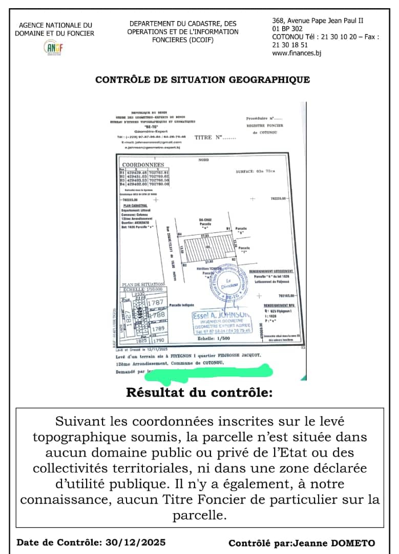 Parcelle à vendre