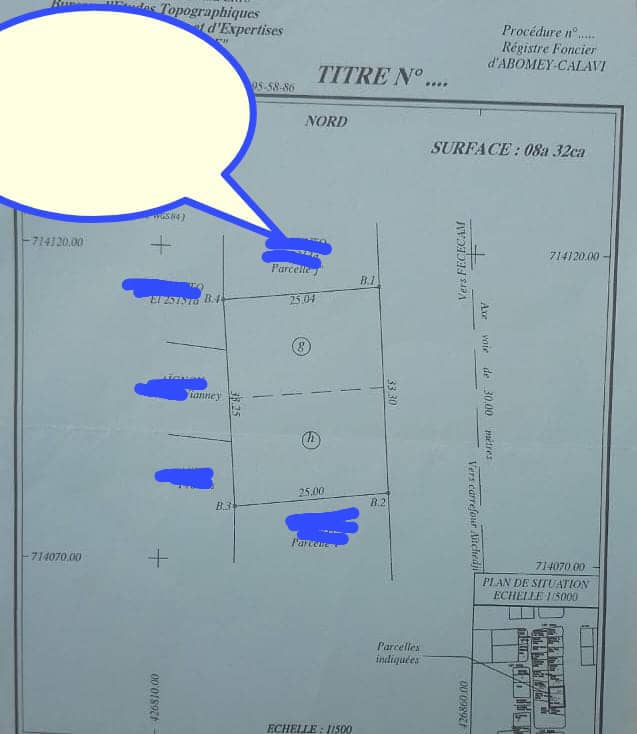 Parcelle à vendre