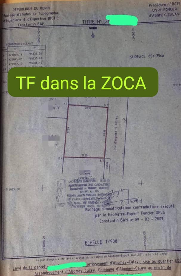 Parcelle à vendre