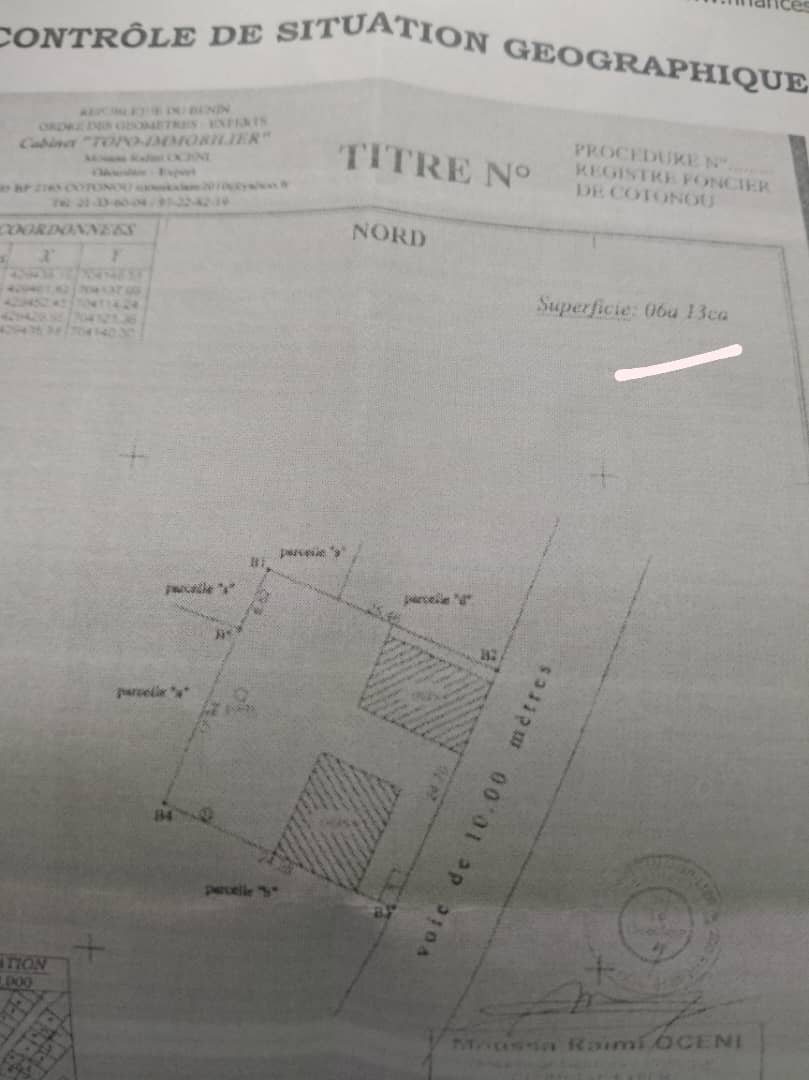 Parcelle à vendre
