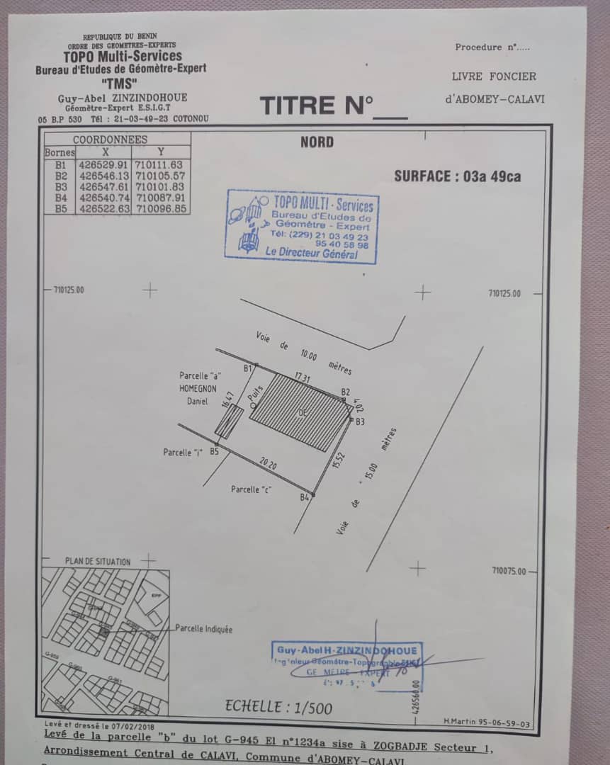 Parcelle à vendre