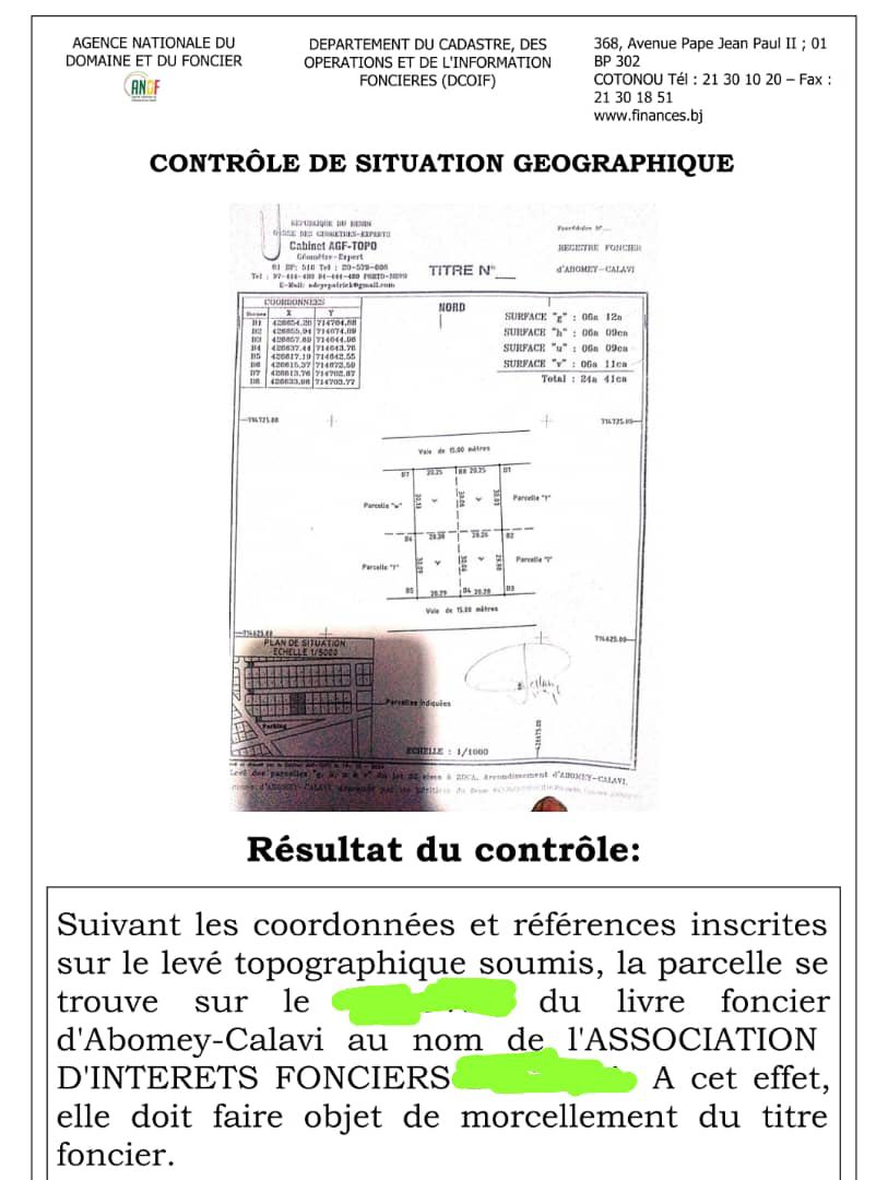 Parcelle à vendre