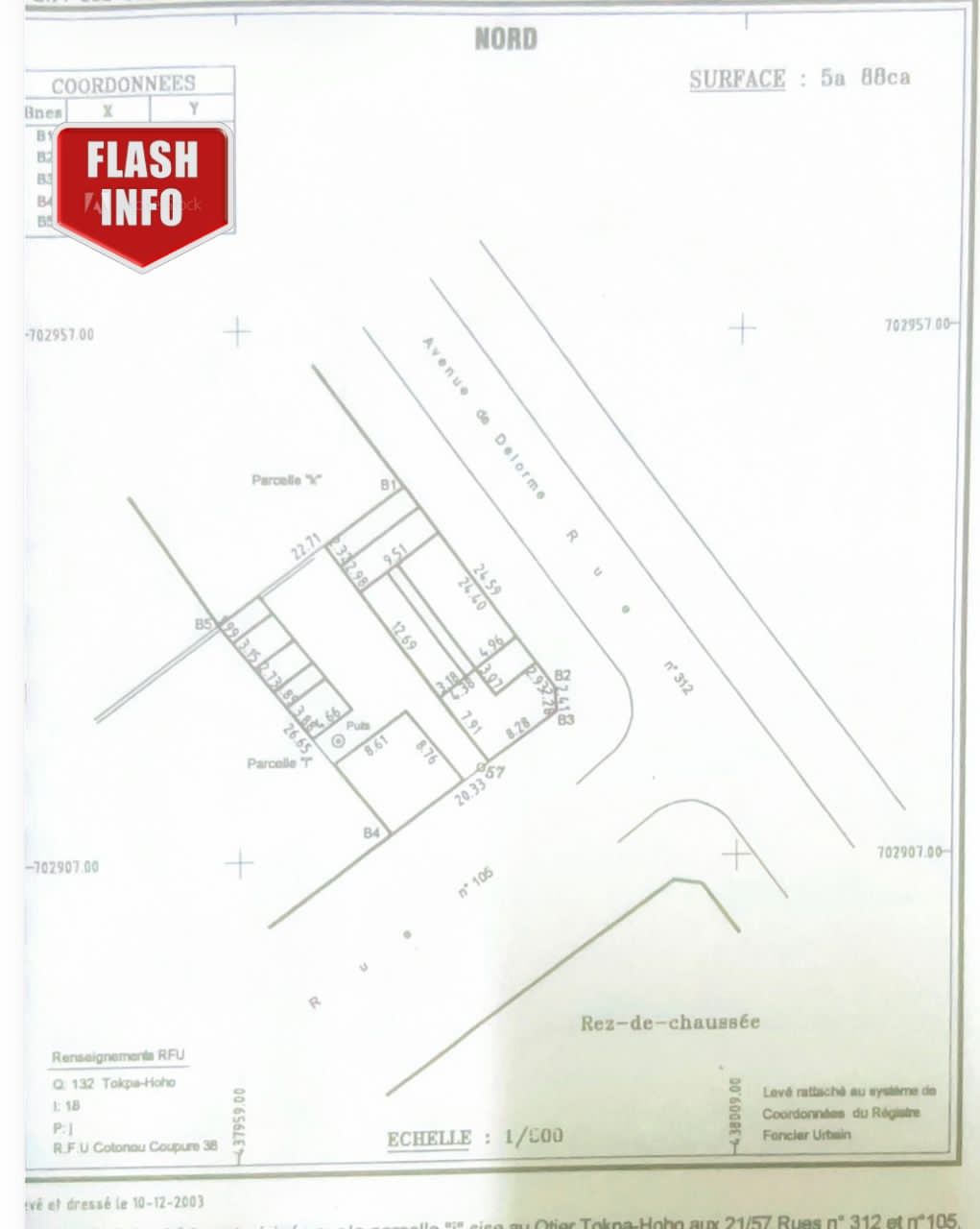 Parcelle à vendre
