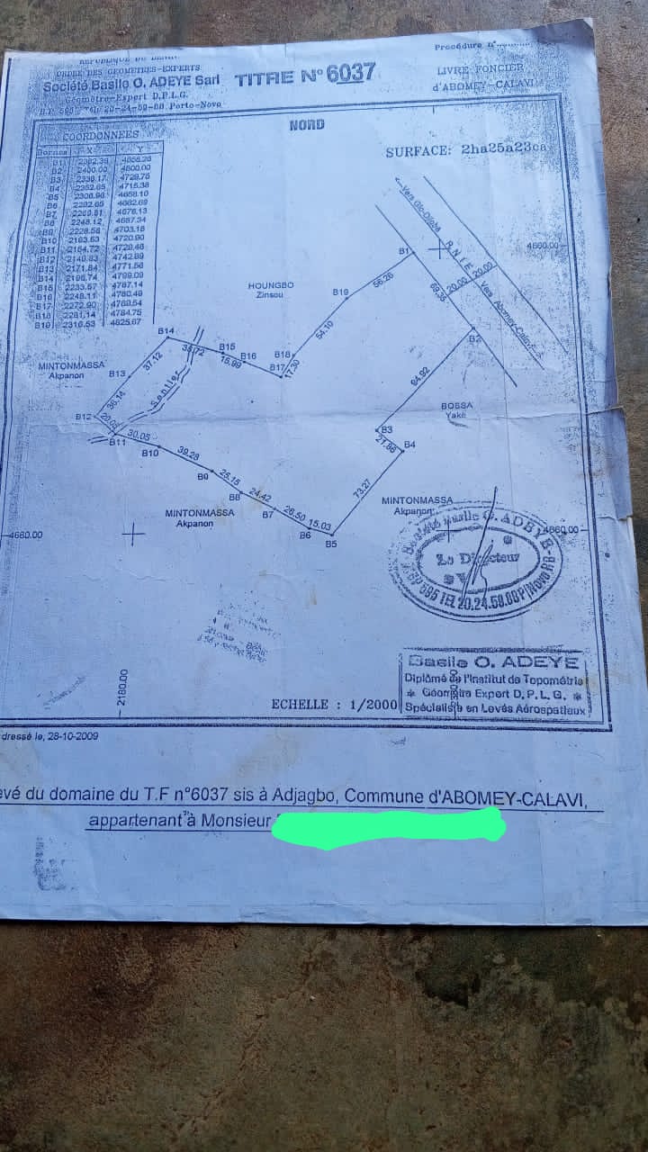 Parcelle à vendre