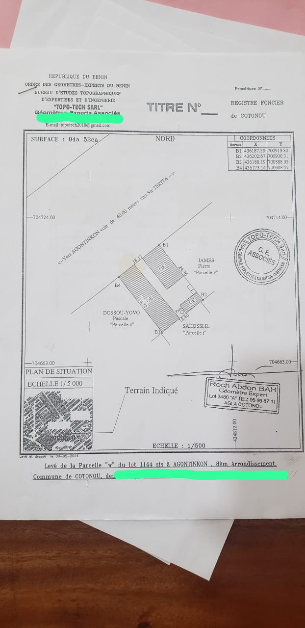 Parcelle à vendre