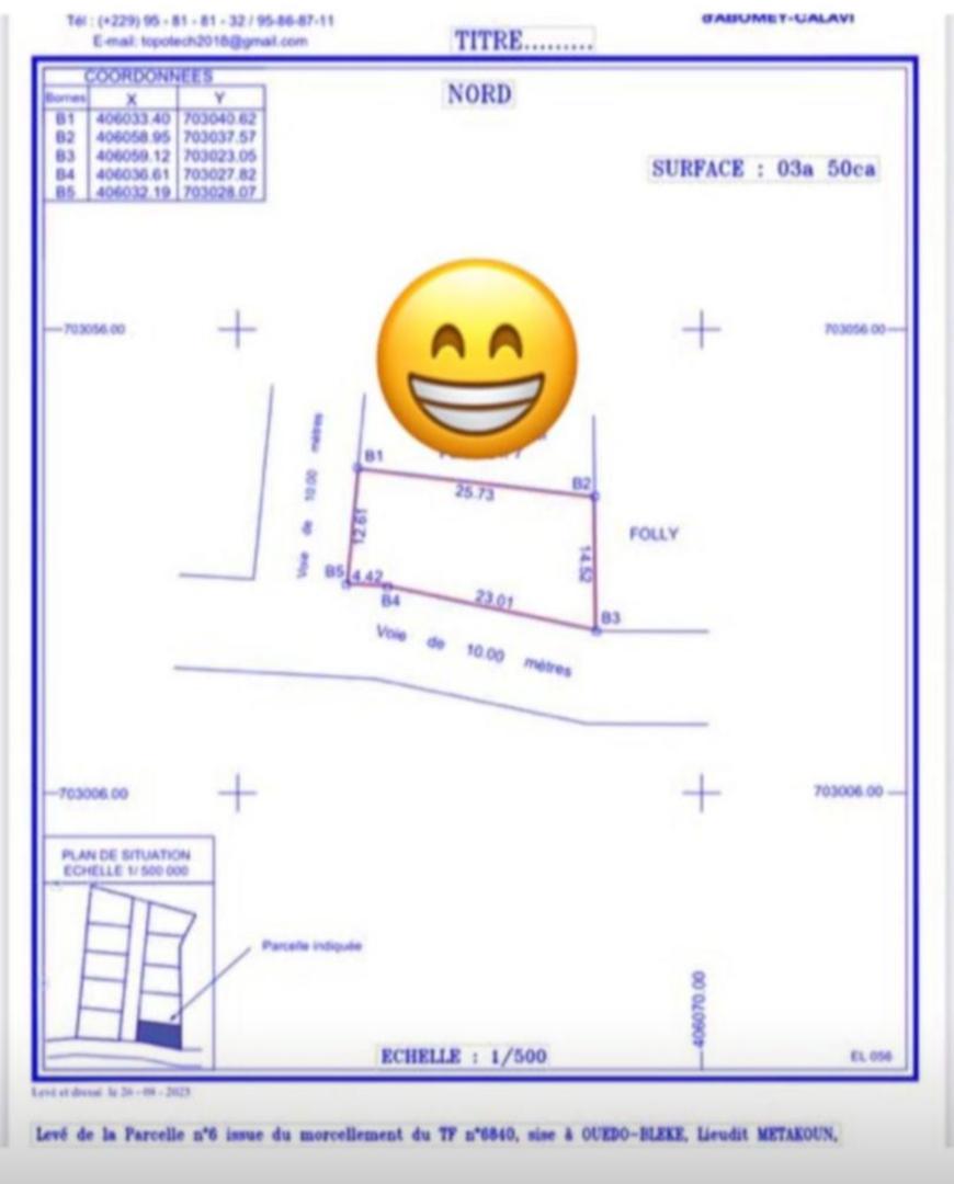 Parcelle à vendre