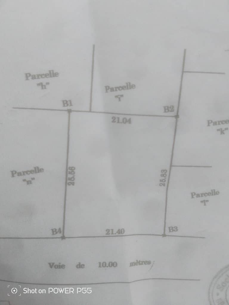 Parcelle à vendre