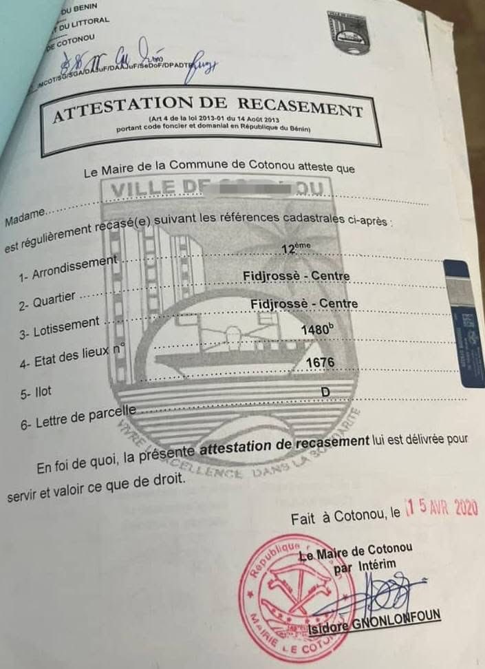 Parcelle à vendre