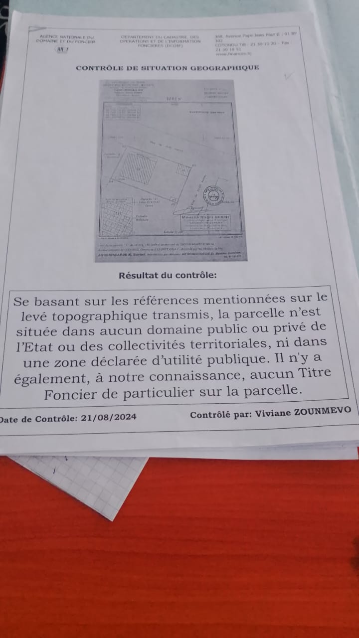 Parcelle à vendre