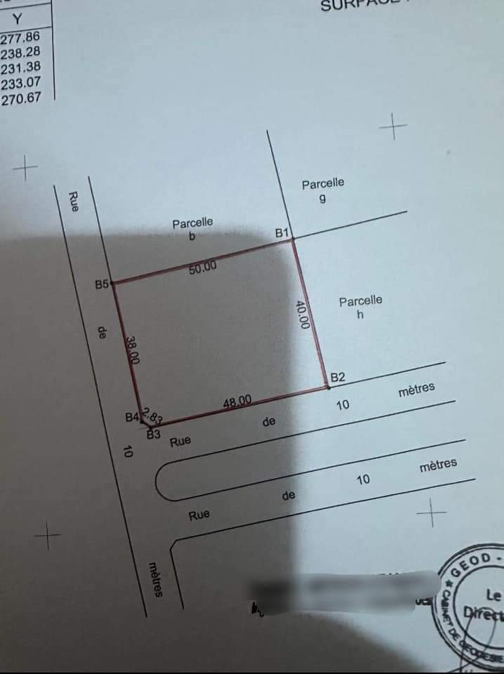 Parcelle à vendre