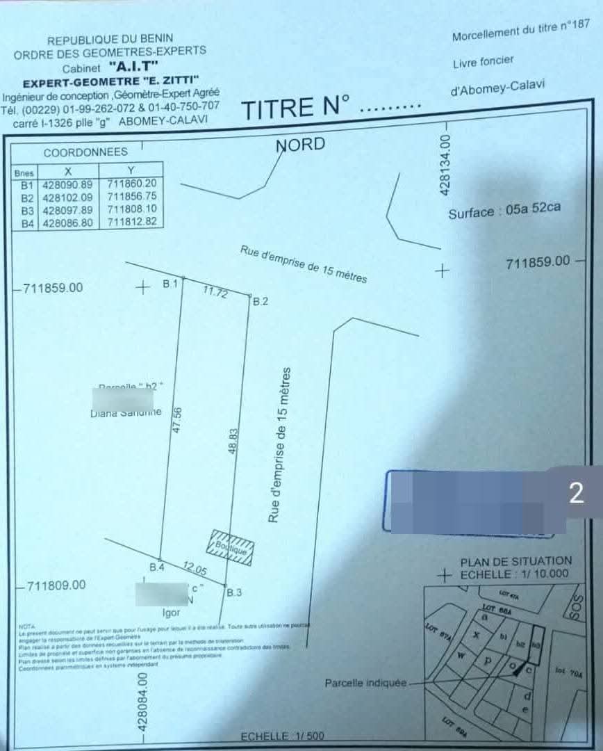 Parcelle à vendre