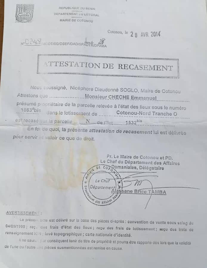 Parcelle à vendre