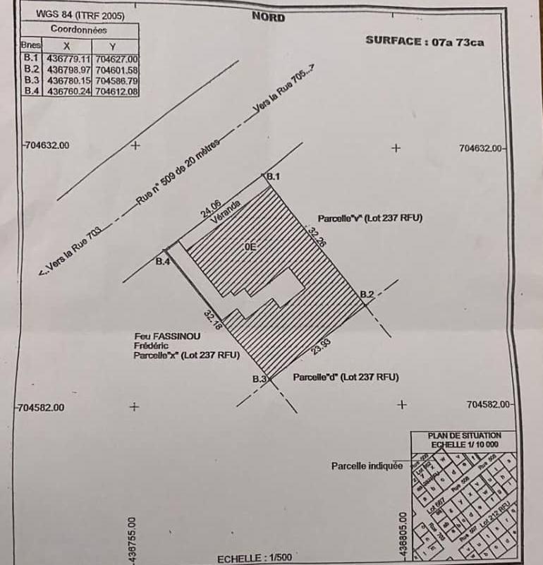 Parcelle à vendre