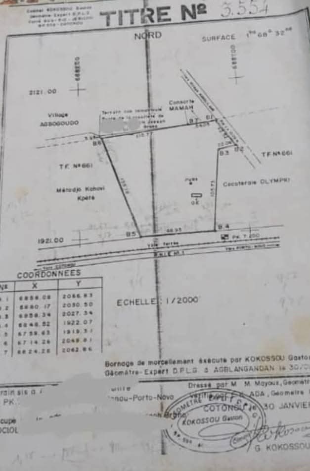 Parcelle à vendre