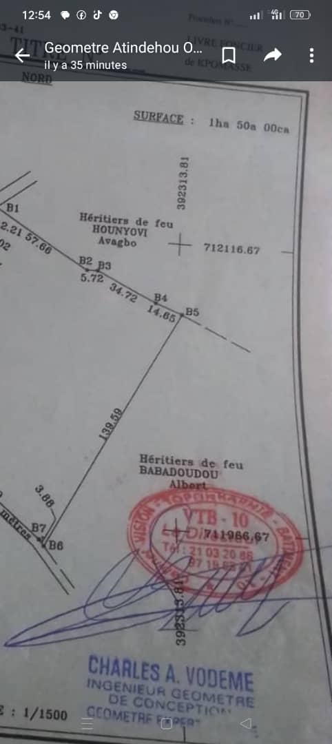 Parcelle à vendre