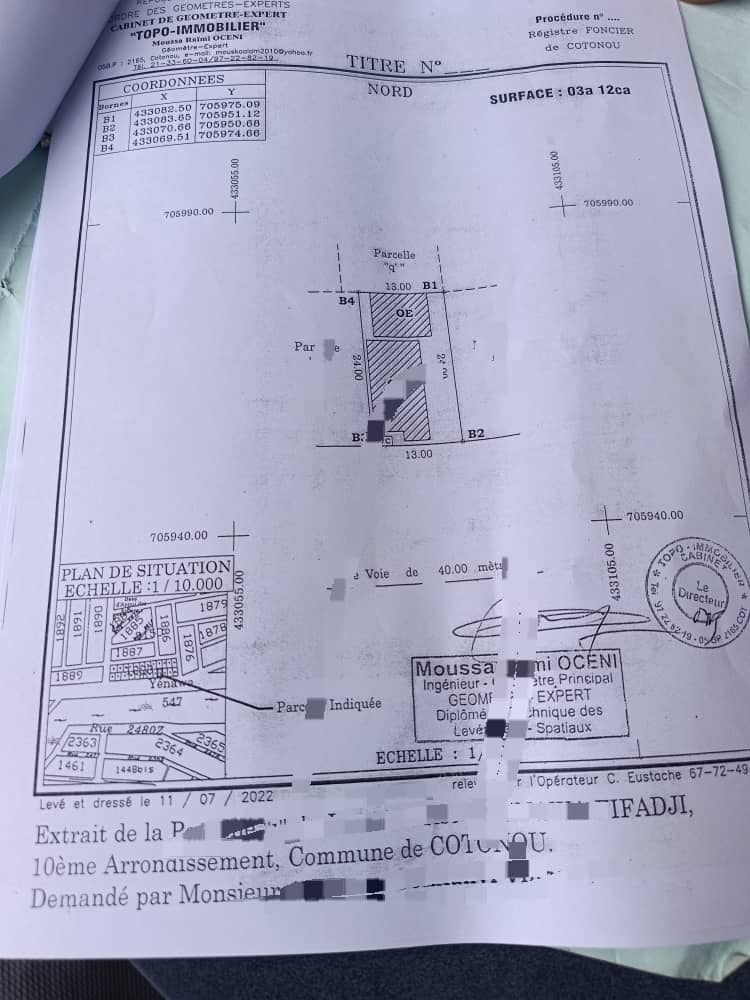 Parcelle à vendre