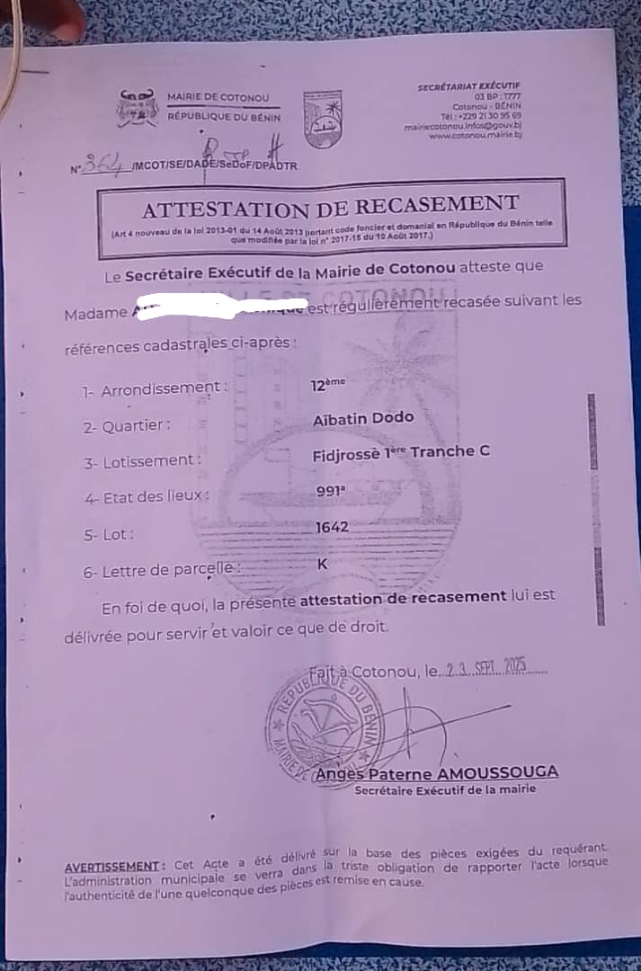 Parcelle à vendre