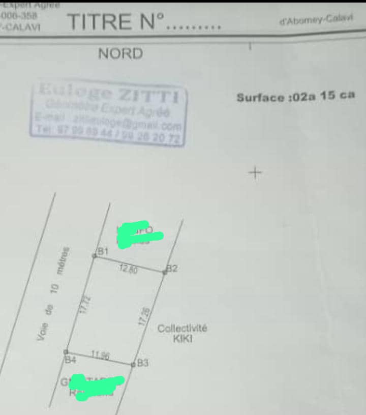 Parcelle à vendre