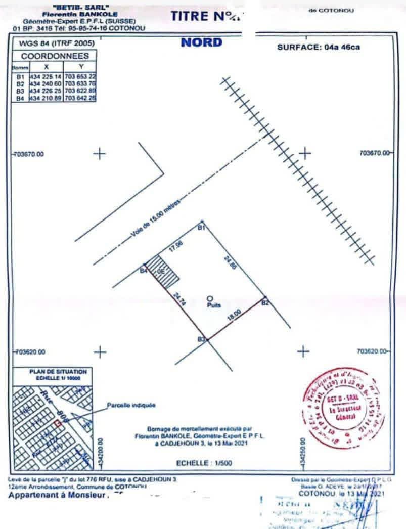 Parcelle à vendre