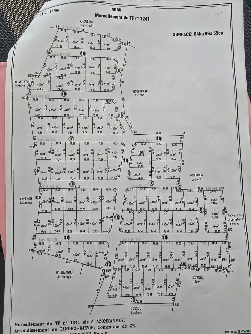 Parcelle à vendre