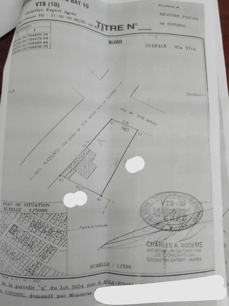 Parcelle à vendre