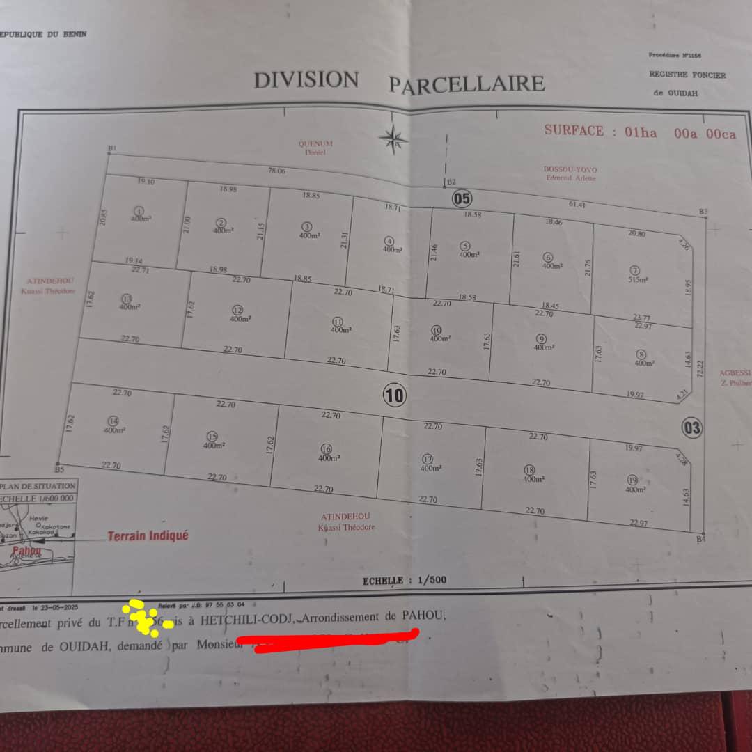 Parcelle à vendre
