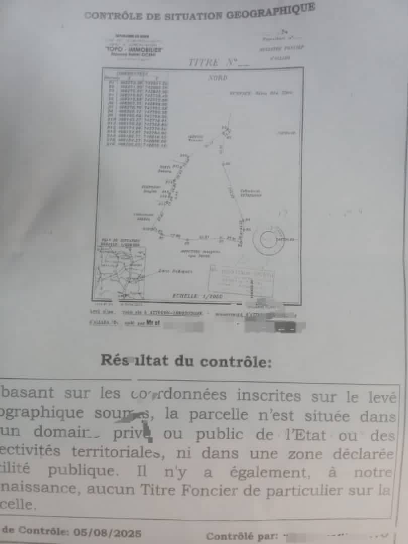 Parcelle à vendre
