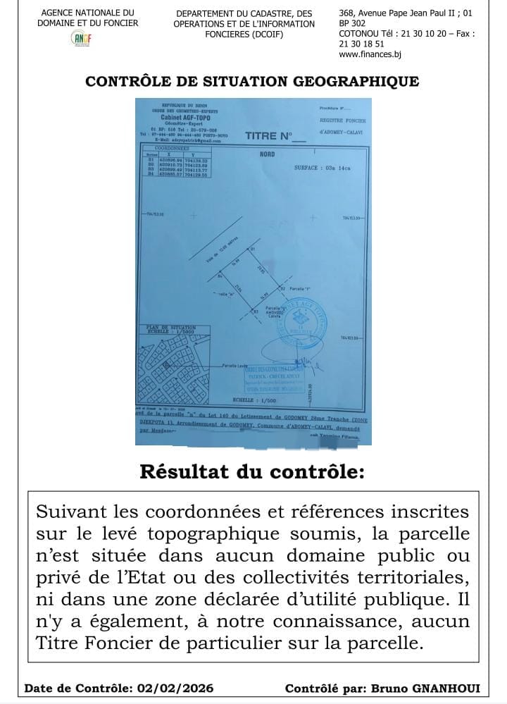 Parcelle à vendre
