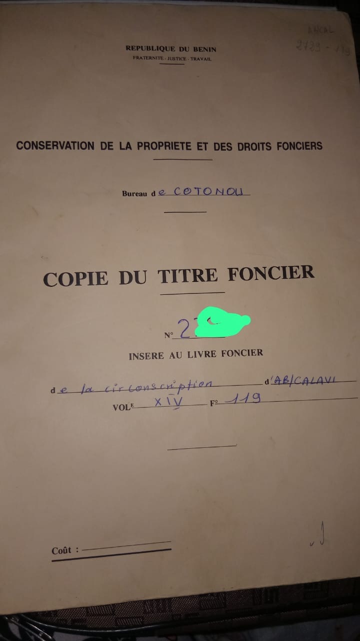 Parcelle à vendre