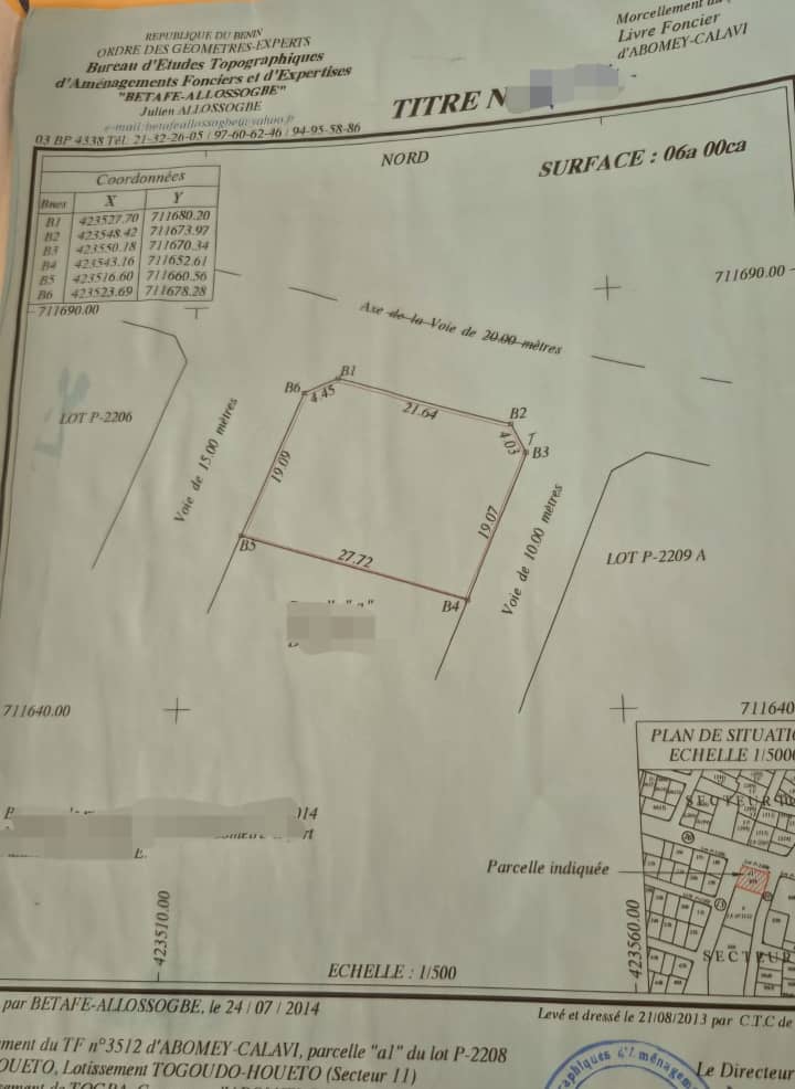 Parcelle à vendre