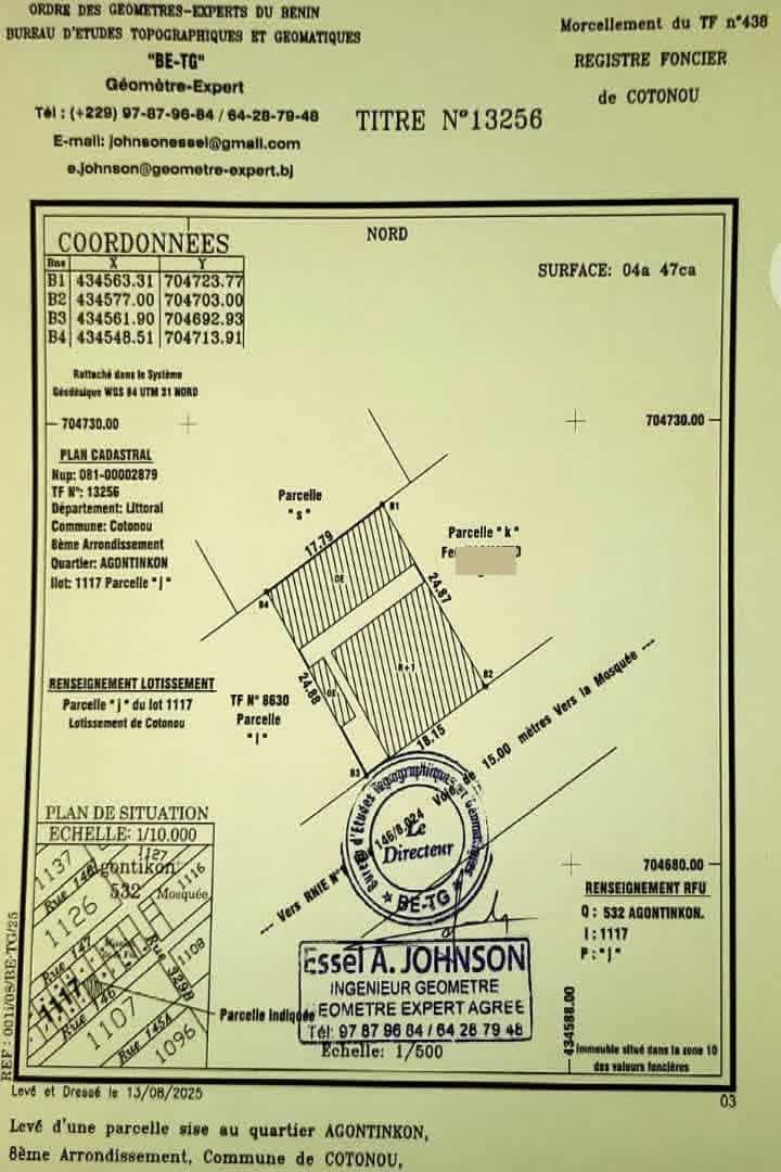 Parcelle à vendre