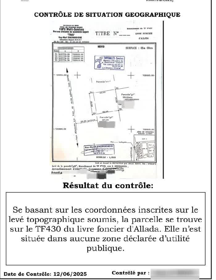 Parcelle à vendre