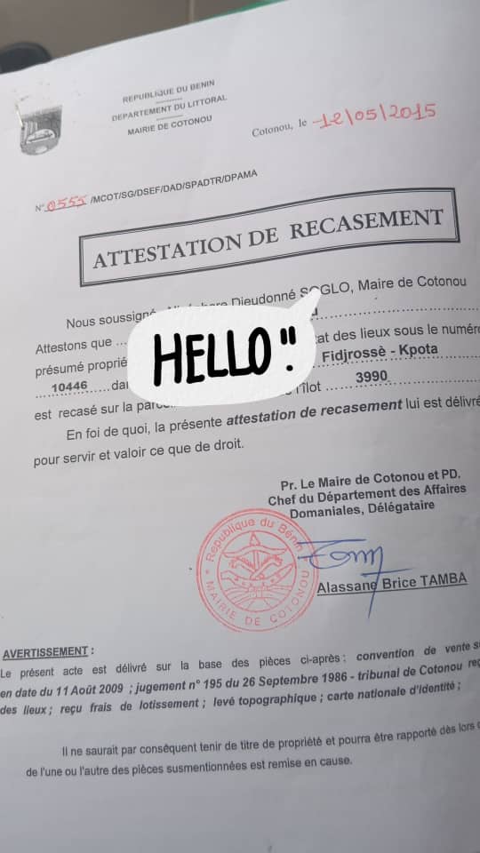 Parcelle à vendre