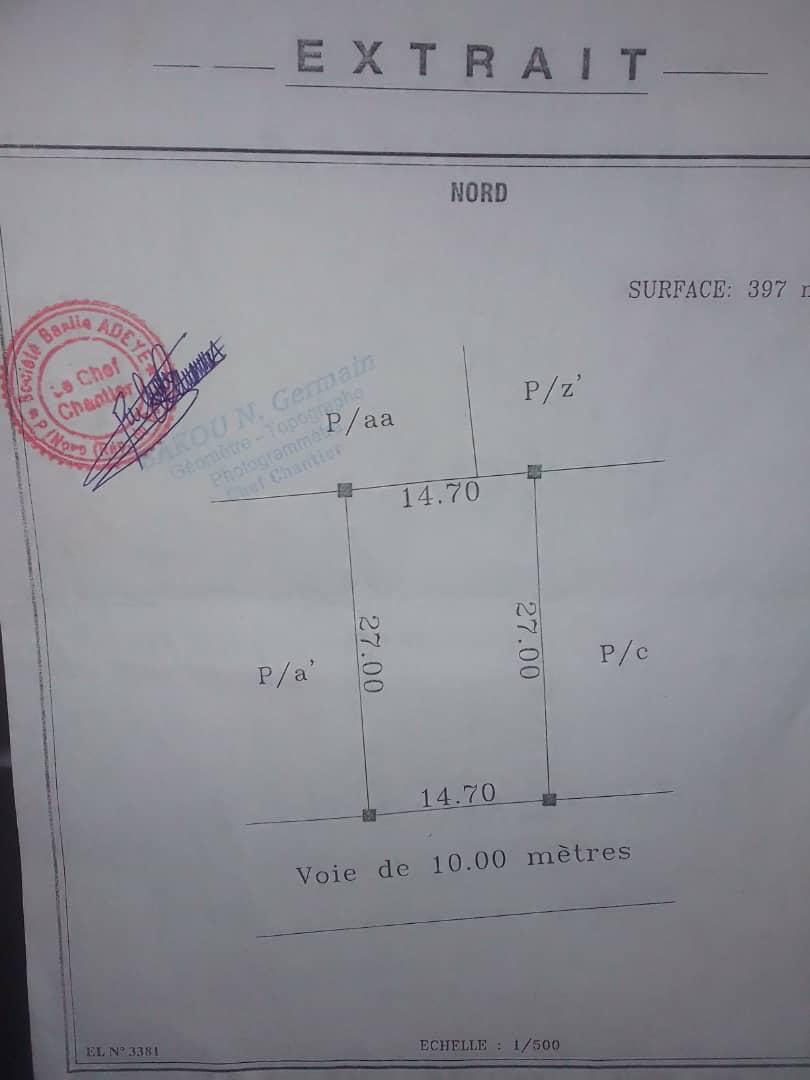 Parcelle à vendre