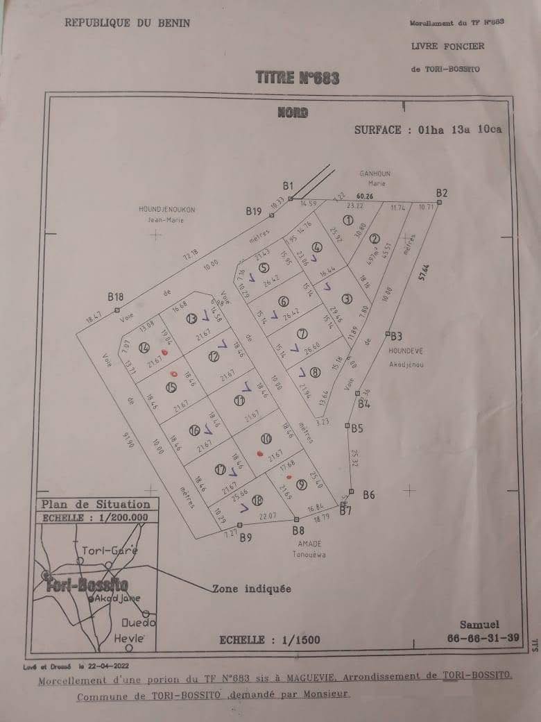 Parcelle à vendre