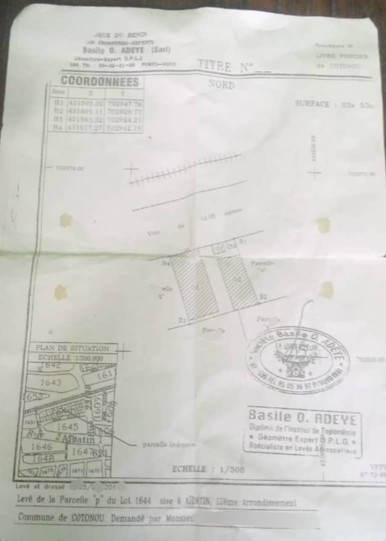 Parcelle à vendre