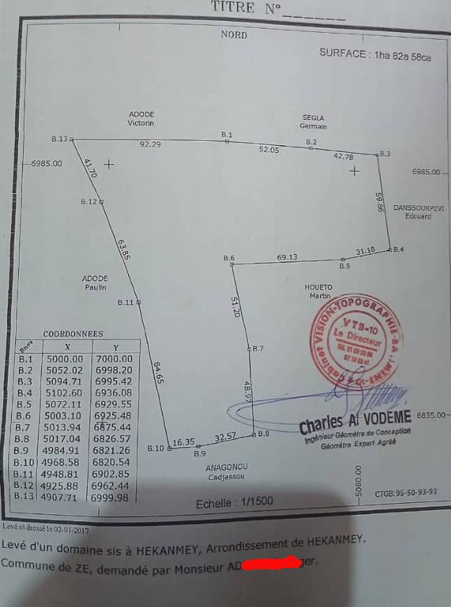 Parcelle à vendre