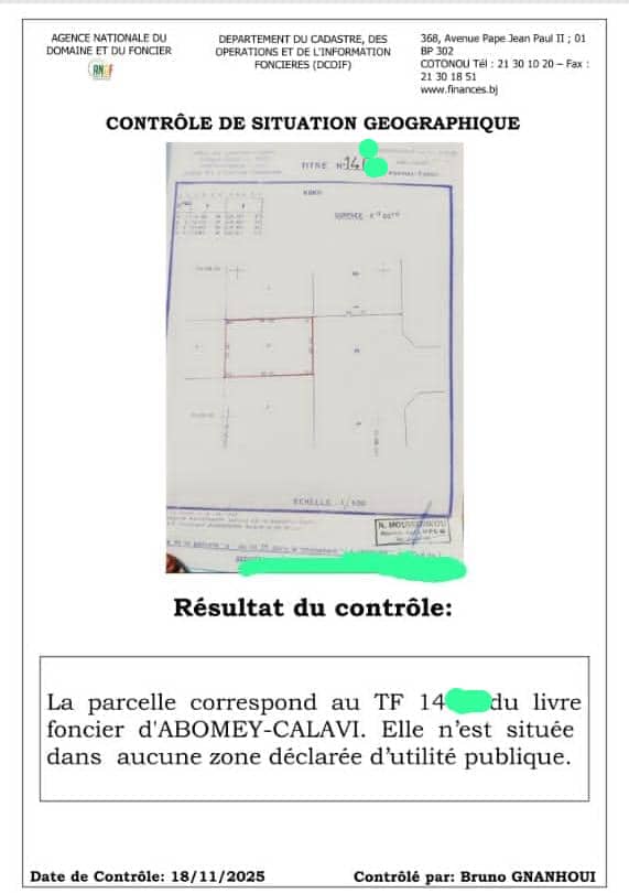 Parcelle à vendre