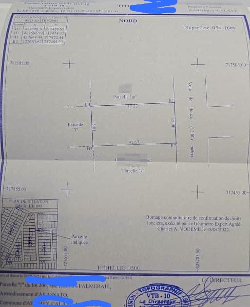Parcelle à vendre