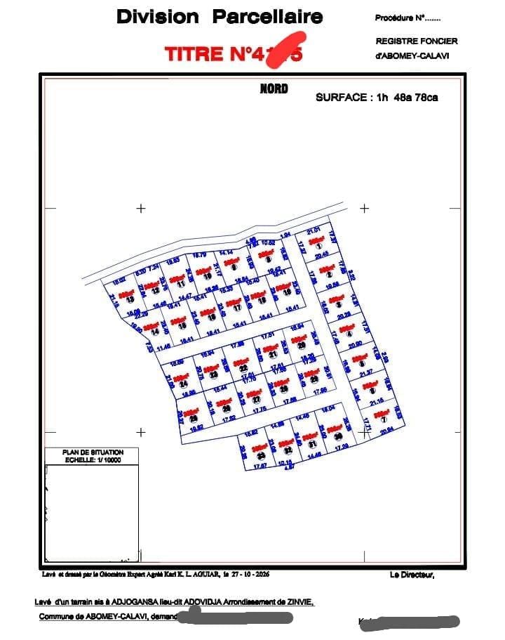 Parcelle à vendre