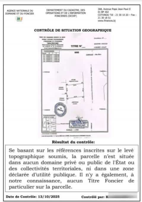 Parcelle à vendre