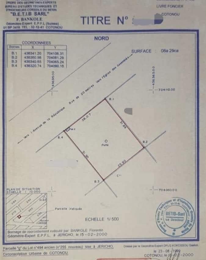 Parcelle à vendre